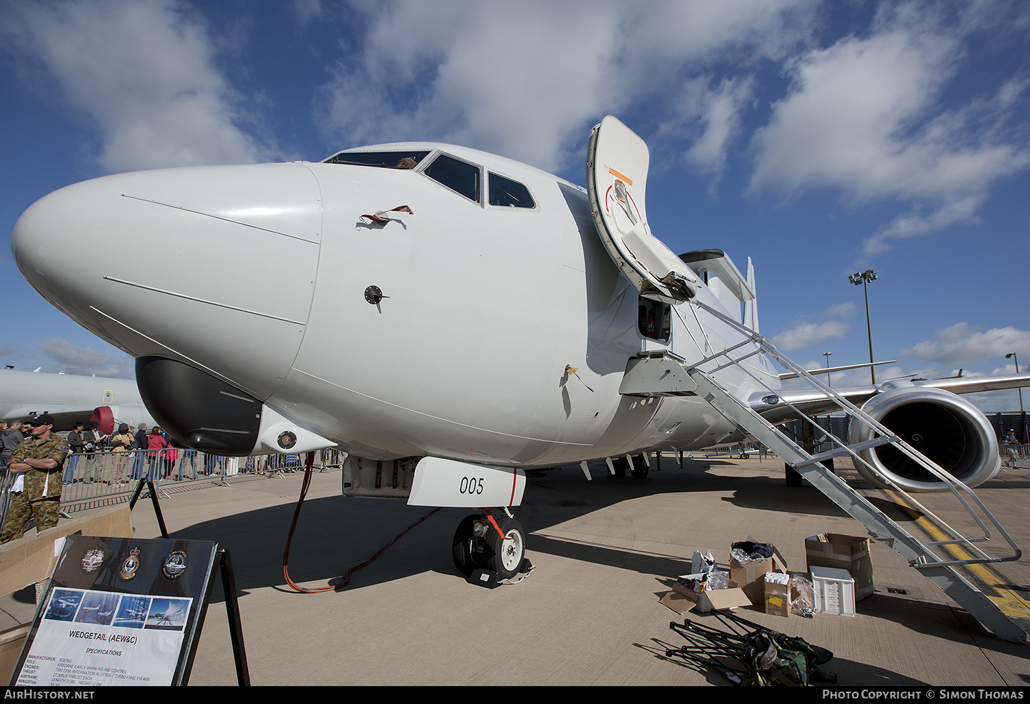 Aircraft Photo of A30-005 | Boeing E-7A Wedgetail | Australia - Air Force | AirHistory.net #370107