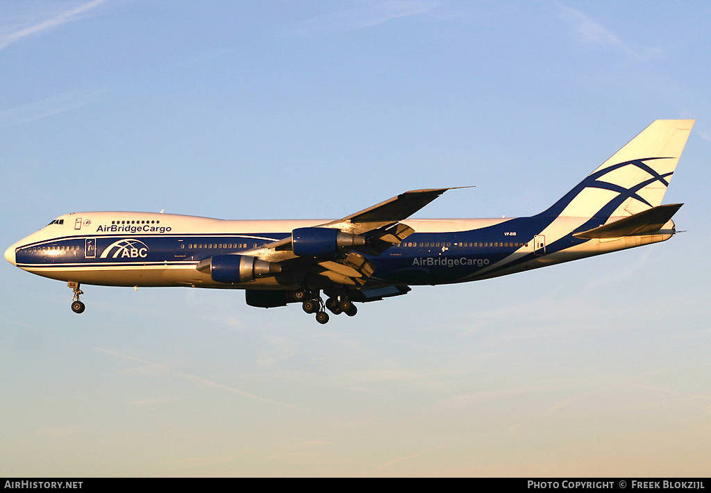 Aircraft Photo of VP-BIB | Boeing 747-243B(SF) | ABC - AirBridgeCargo Airlines | AirHistory.net #370111