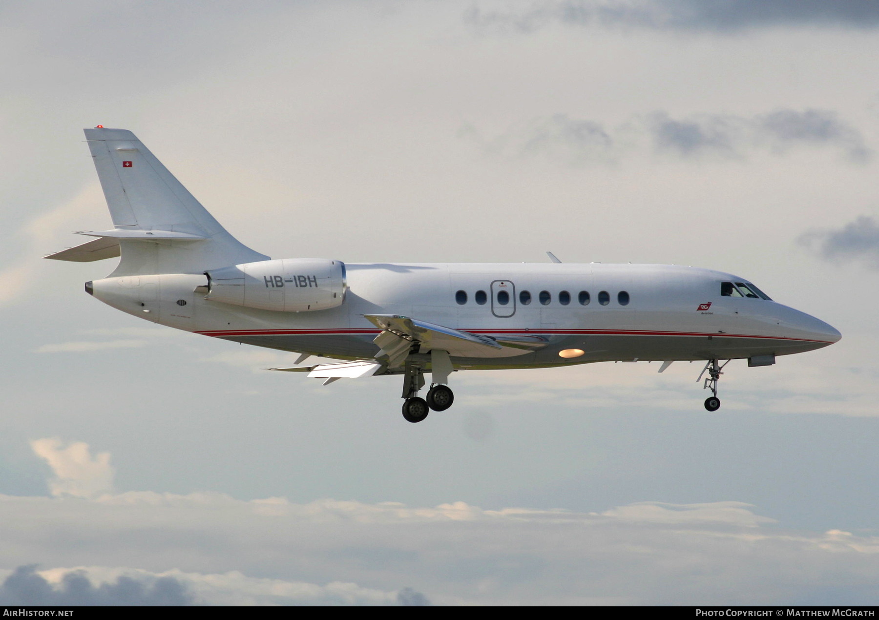 Aircraft Photo of HB-IBH | Dassault Falcon 2000 | AirHistory.net #370142