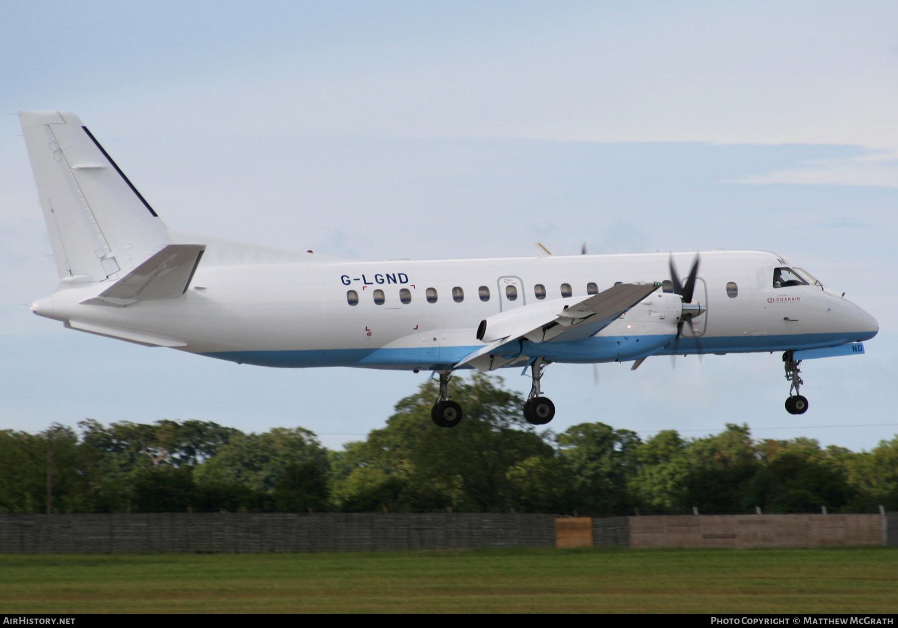 Aircraft Photo of G-LGND | Saab 340B | Loganair | AirHistory.net #370145