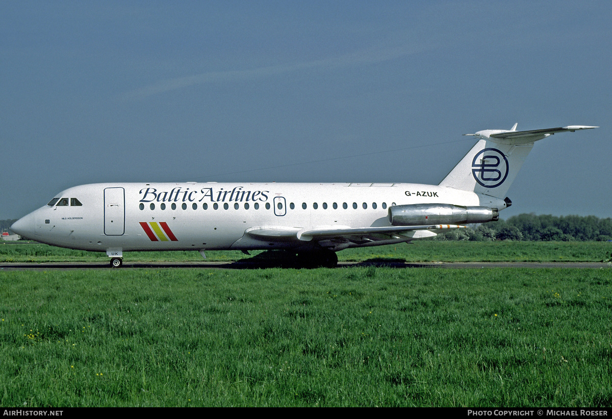 Aircraft Photo of G-AZUK | BAC 111-476FM One-Eleven | Baltic Airlines | AirHistory.net #370158