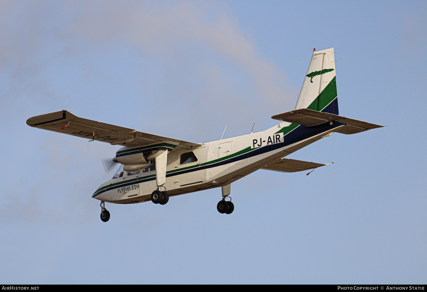 Aircraft Photo of PJ-AIR | Britten-Norman BN-2A-26 Islander | Divi Divi Air | AirHistory.net #370159