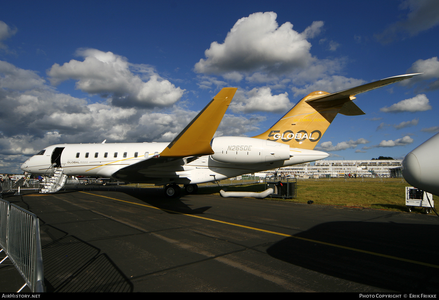 Aircraft Photo of N265DE | Bombardier Global 5000 (BD-700-1A11) | AirHistory.net #370162