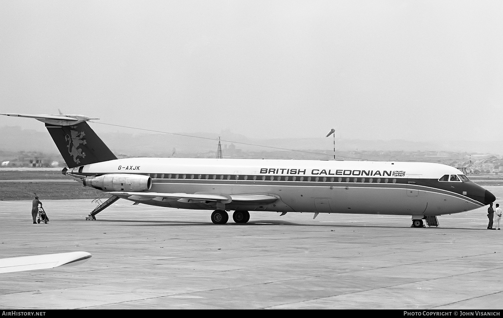 Aircraft Photo of G-AXJK | BAC 111-501EX One-Eleven | British Caledonian Airways | AirHistory.net #370166