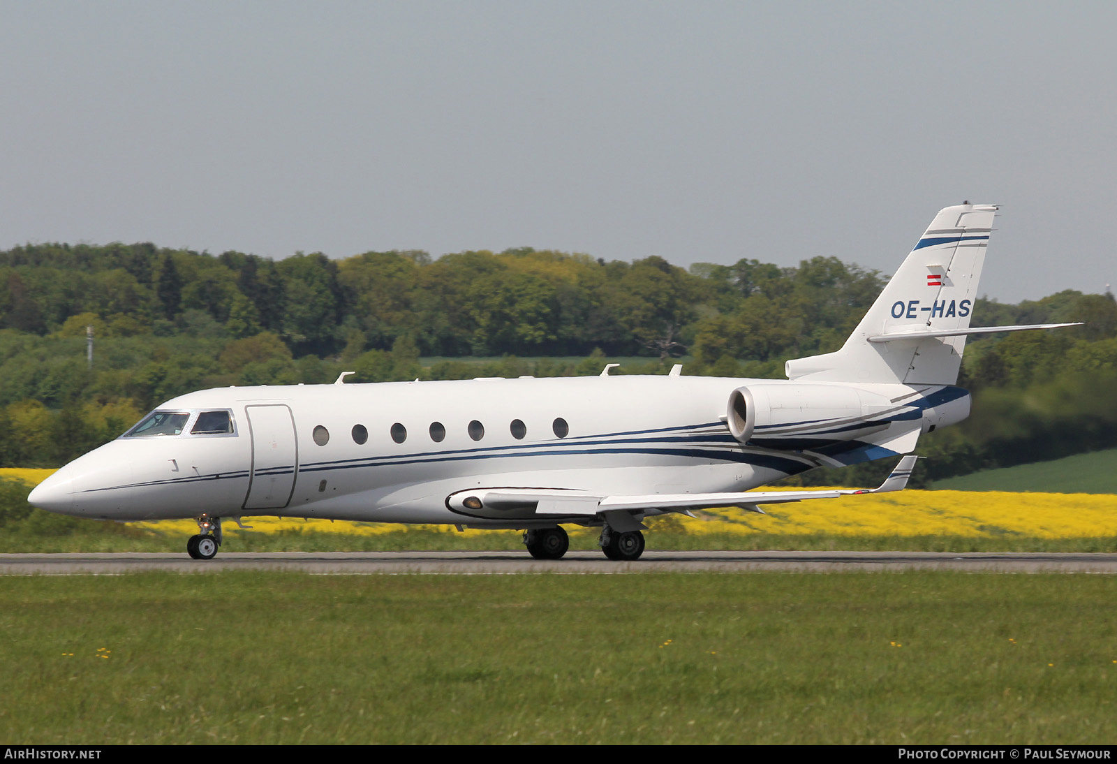 Aircraft Photo of OE-HAS | Israel Aircraft Industries Gulfstream G200 | AirHistory.net #370188