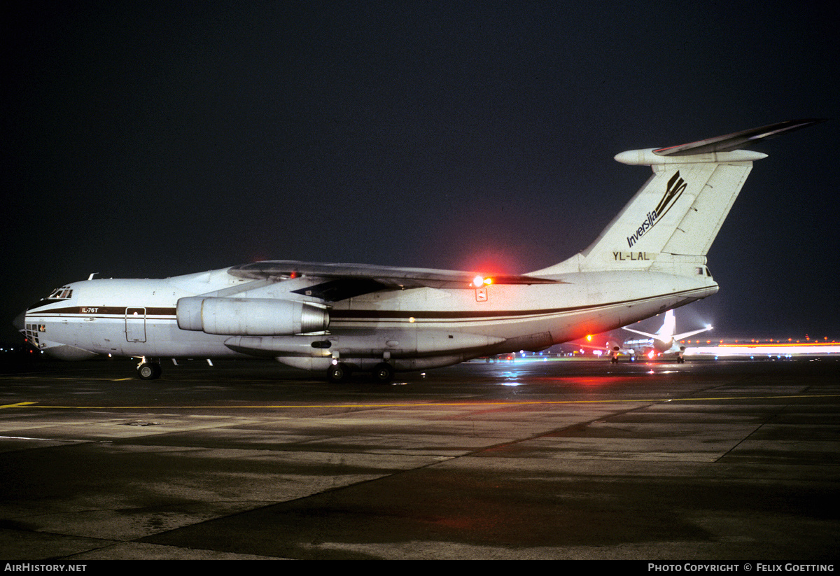 Aircraft Photo of YL-LAL | Ilyushin Il-76T | Inversija | AirHistory.net #370207