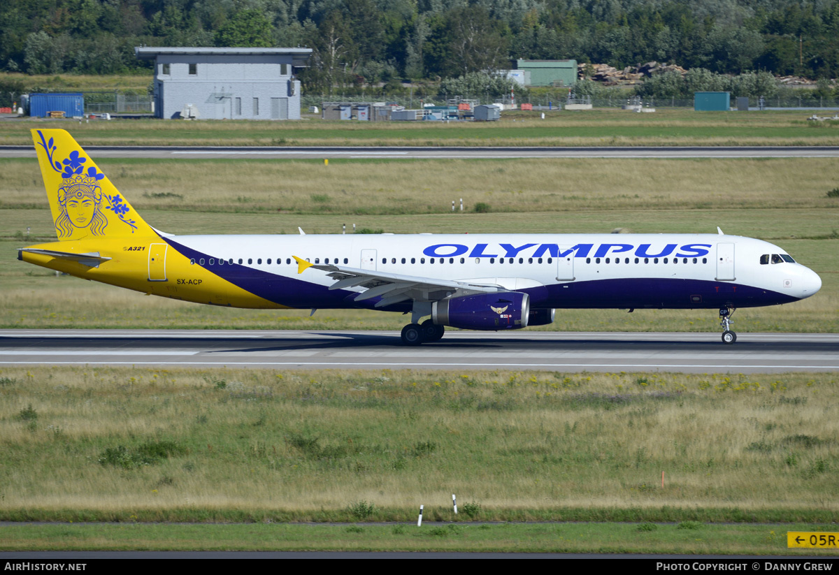 Aircraft Photo of SX-ACP | Airbus A321-231 | Olympus Airways | AirHistory.net #370219