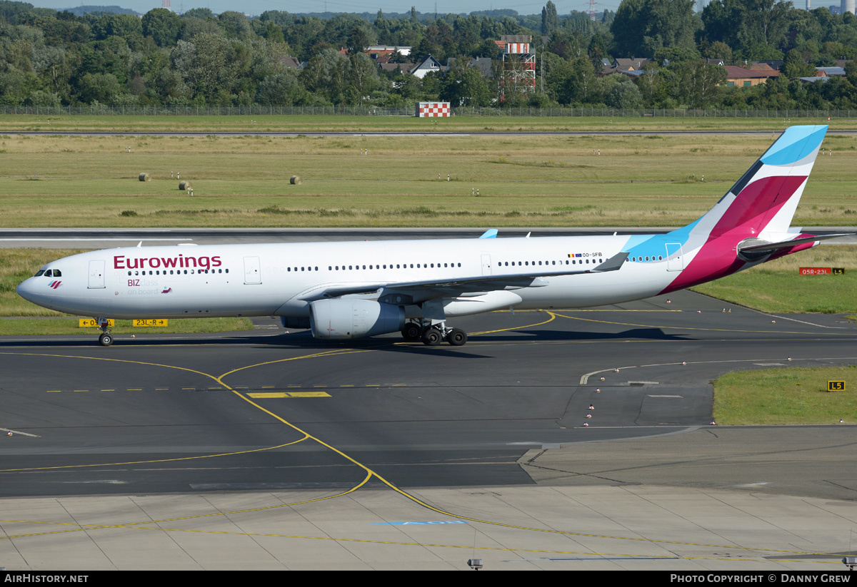 Aircraft Photo of OO-SFB | Airbus A330-342 | Eurowings | AirHistory.net #370220