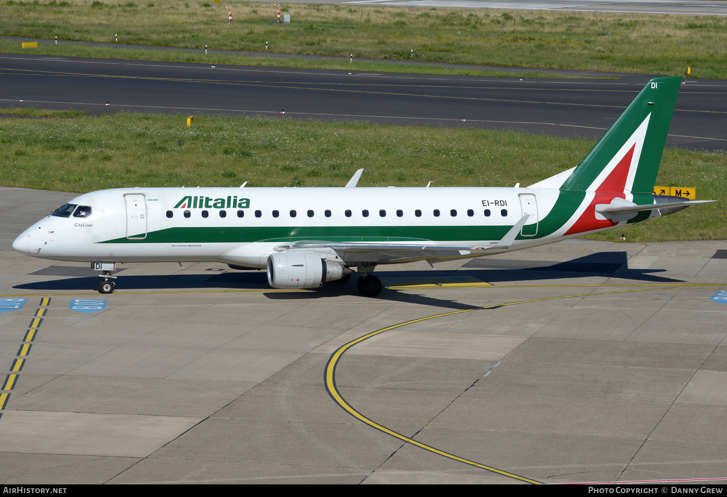 Aircraft Photo of EI-RDI | Embraer 175STD (ERJ-170-200STD) | Alitalia CityLiner | AirHistory.net #370232