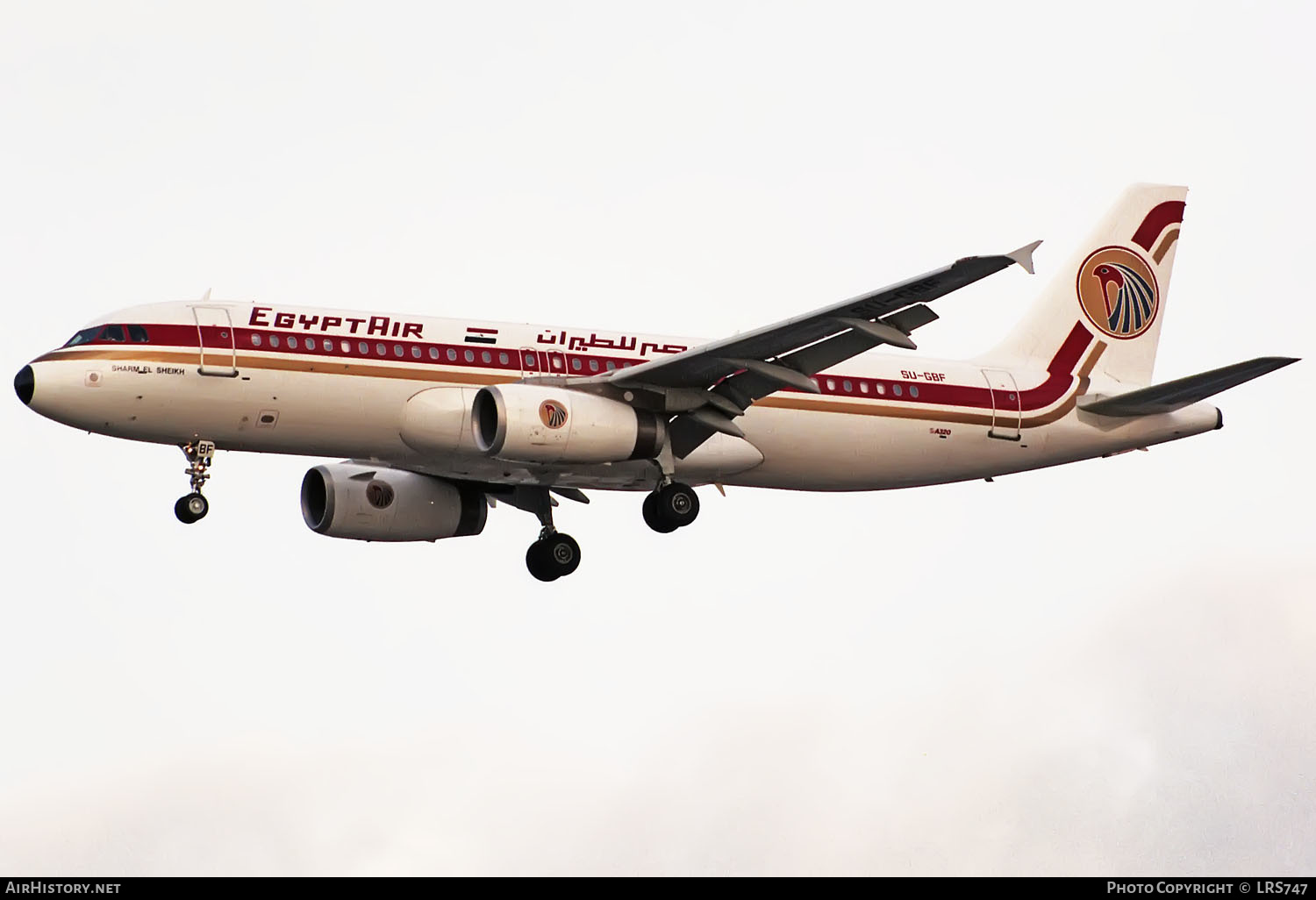 Aircraft Photo of SU-GBF | Airbus A320-231 | EgyptAir | AirHistory.net #370249