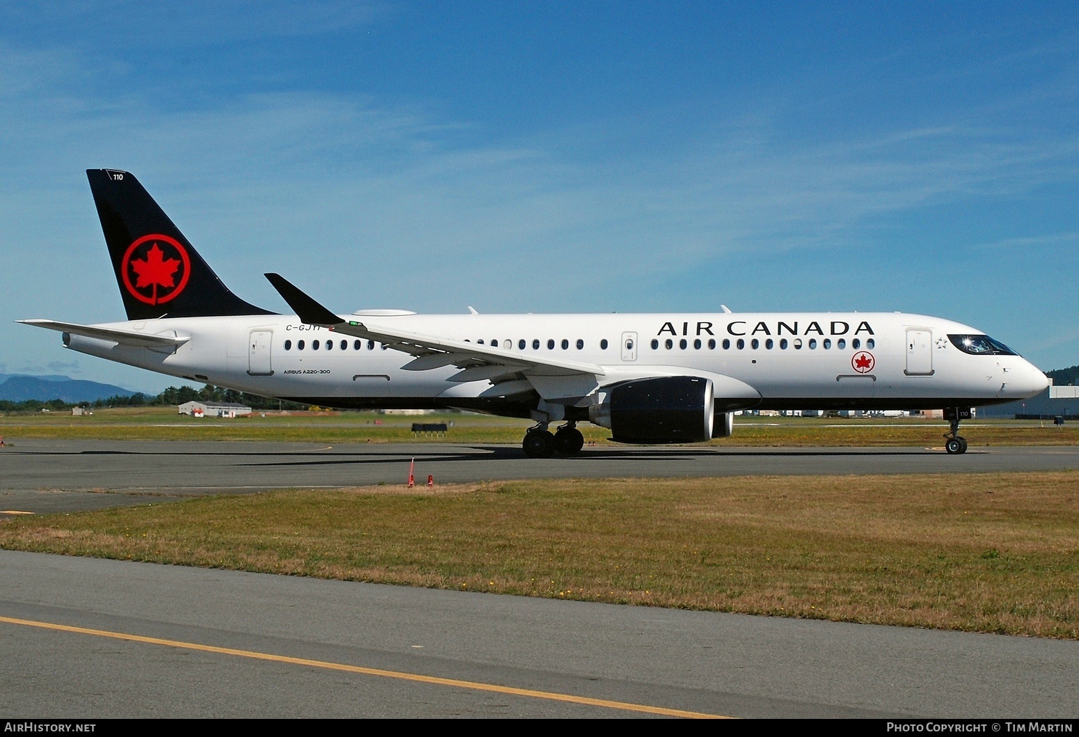 Aircraft Photo of C-GJYI | Airbus A220-371 (BD-500-1A11) | Air Canada | AirHistory.net #370273