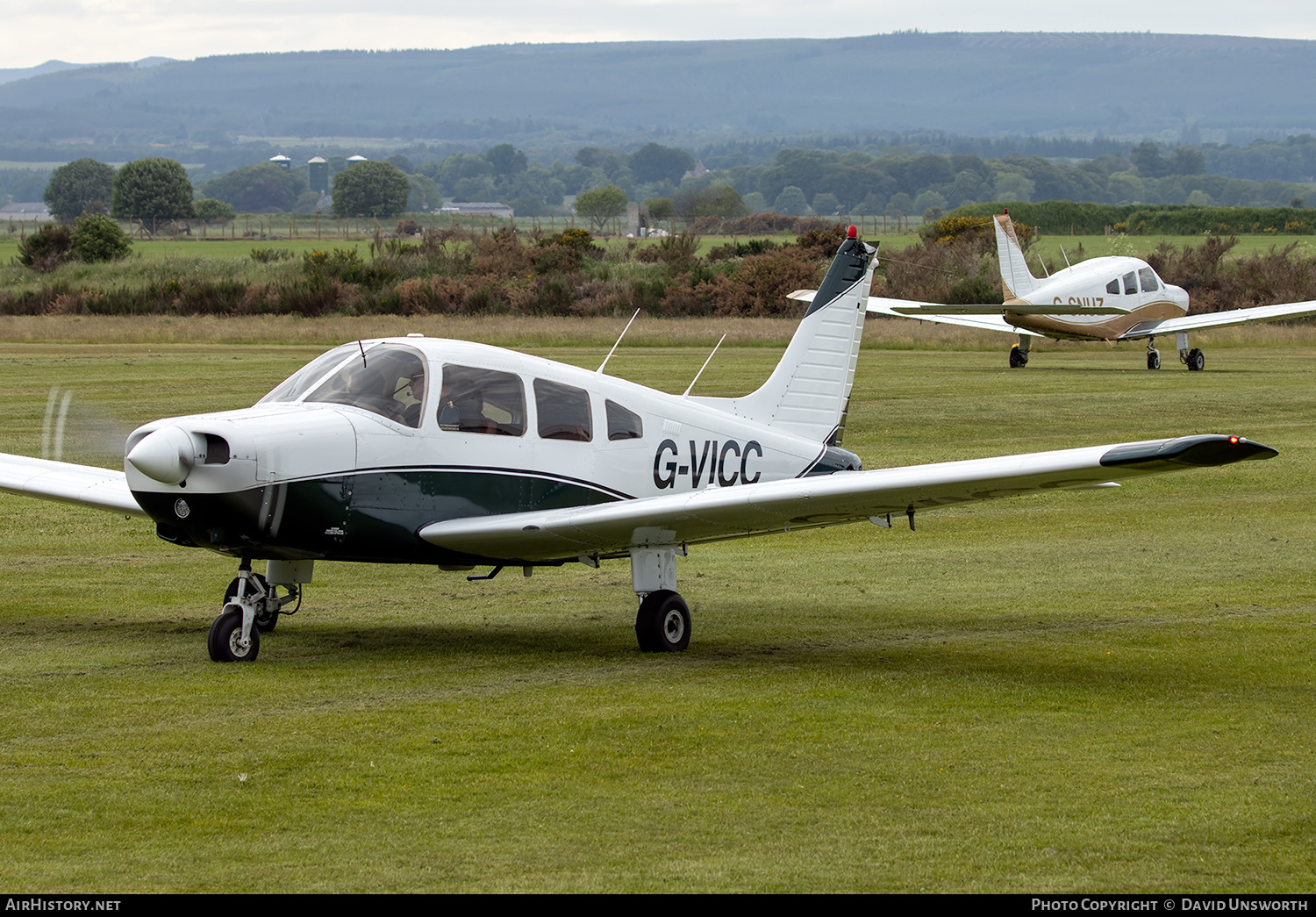 Aircraft Photo of G-VICC | Piper PA-28-161 Cherokee Warrior II | AirHistory.net #370288