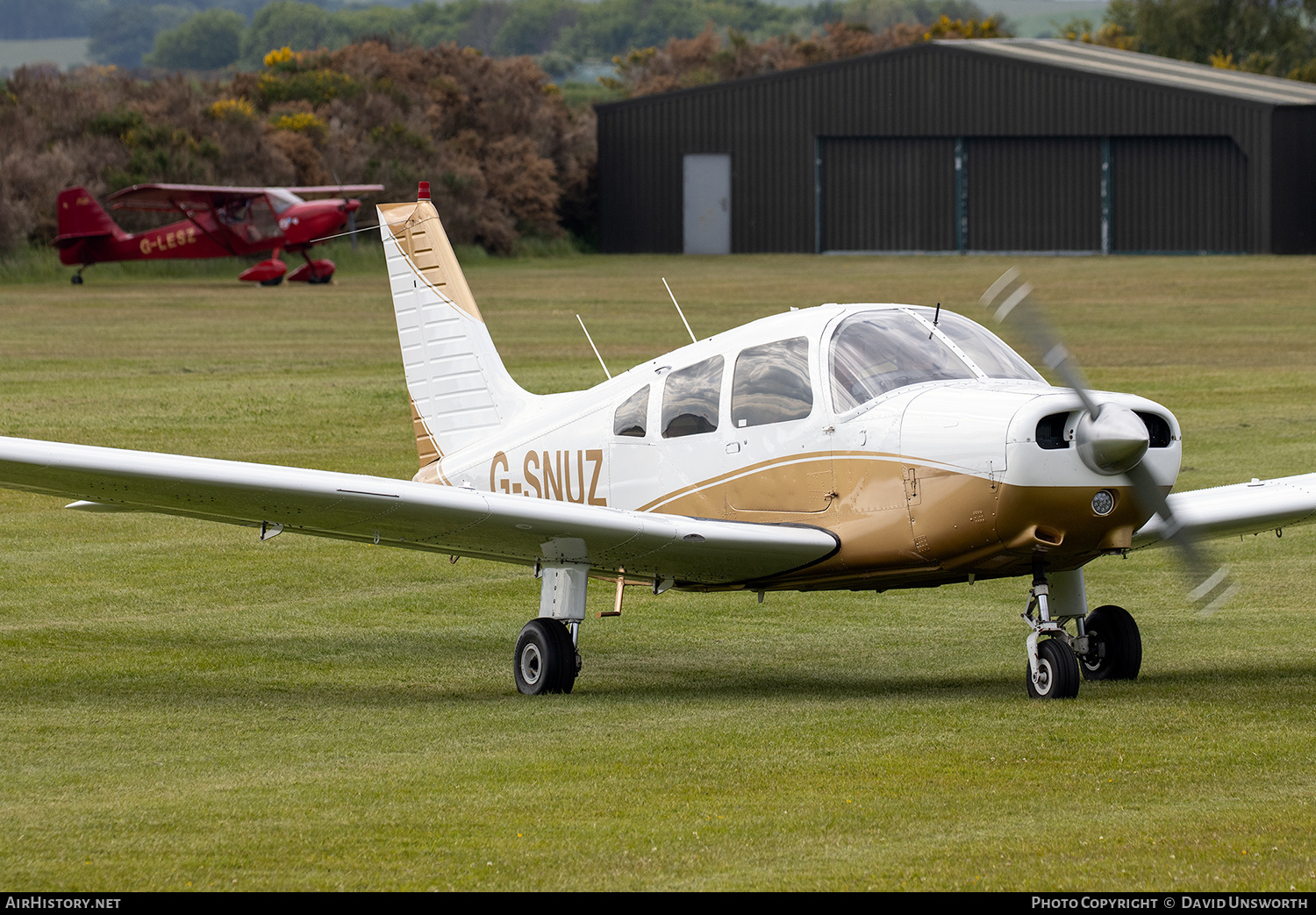 Aircraft Photo of G-SNUZ | Piper PA-28-161 Cherokee Warrior II | AirHistory.net #370289