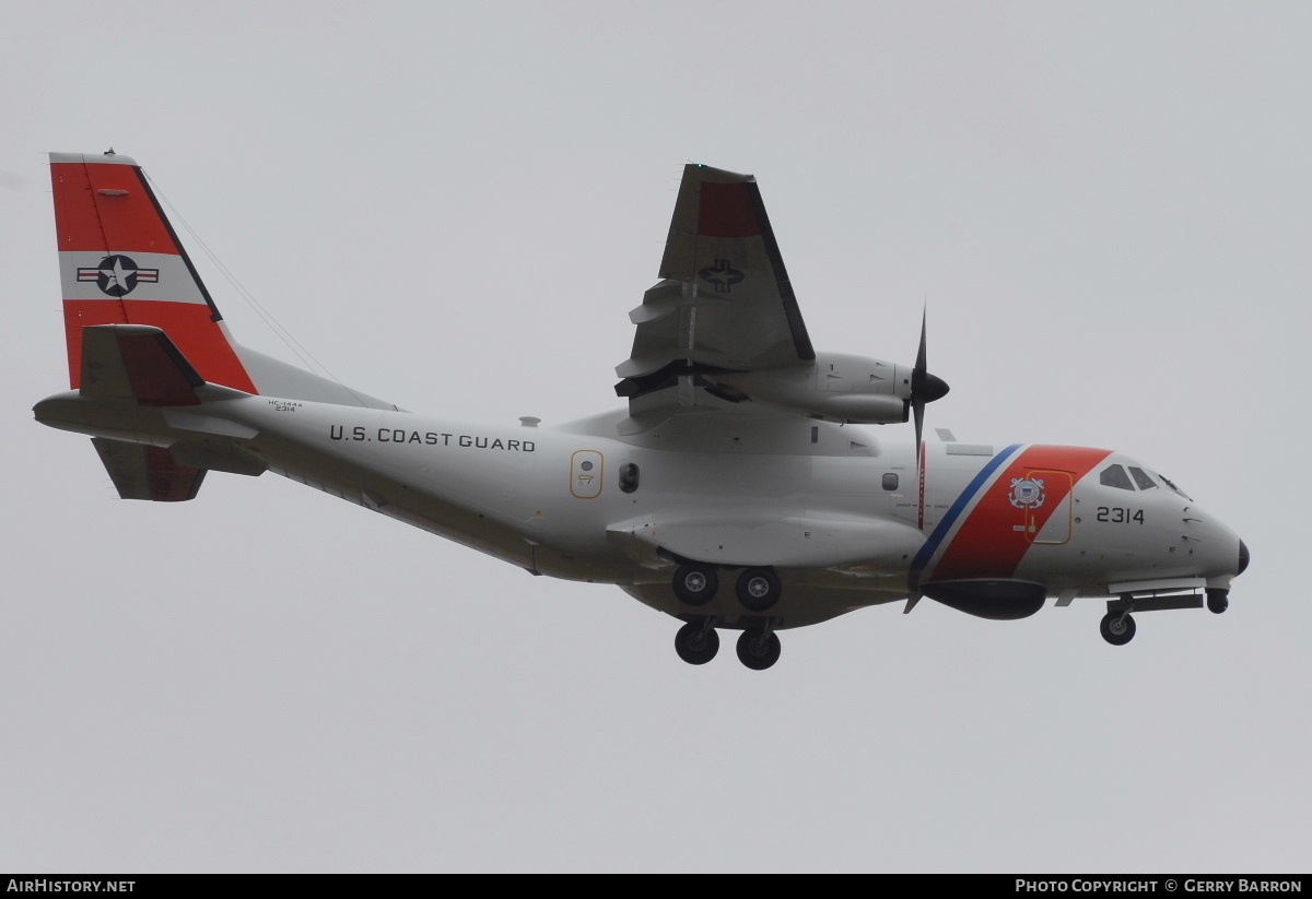 Aircraft Photo of 2314 | CASA/IPTN HC-144A Ocean Sentry | USA - Coast Guard | AirHistory.net #370291