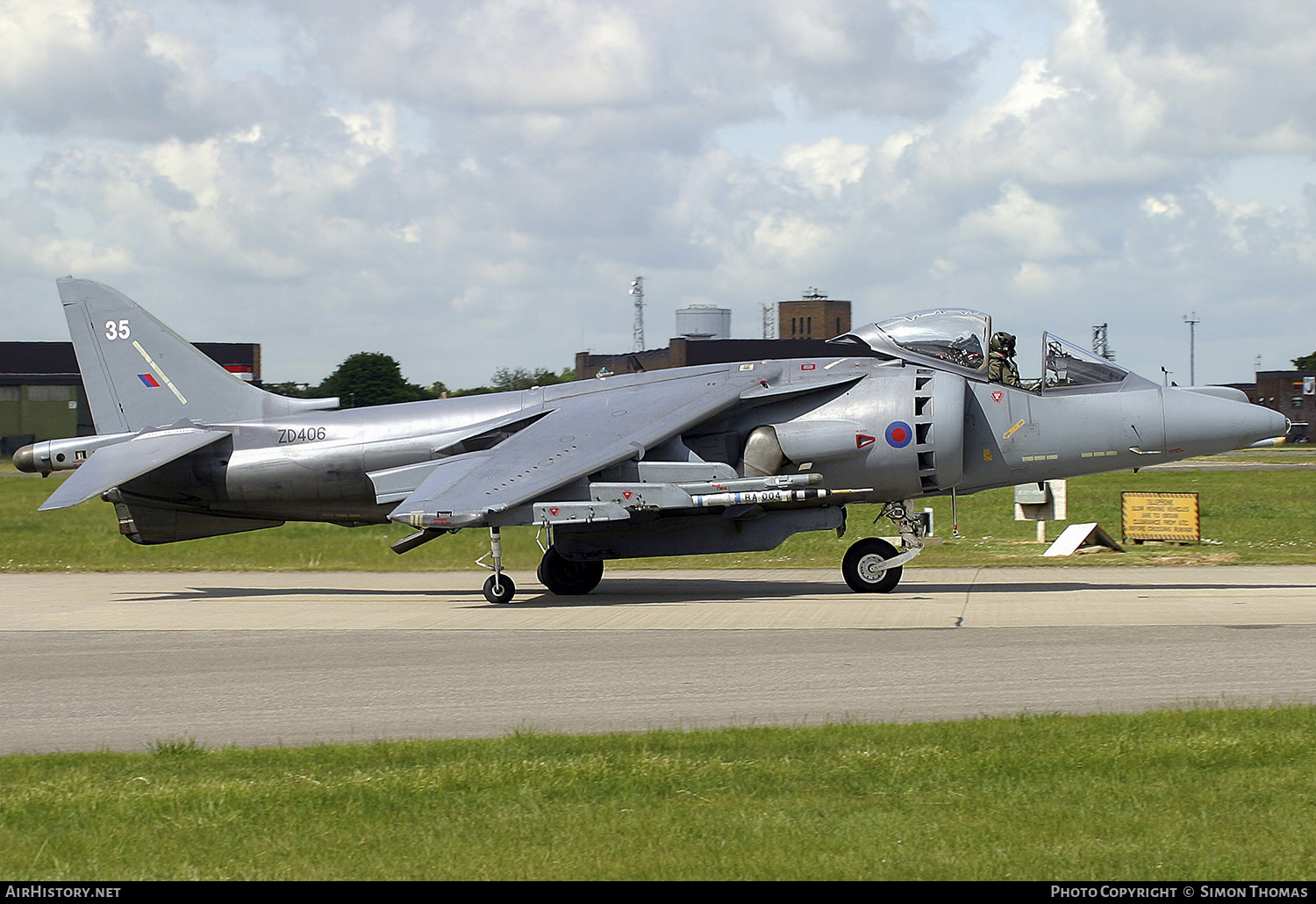 Aircraft Photo of ZD406 | British Aerospace Harrier GR7 | UK - Air Force | AirHistory.net #370299