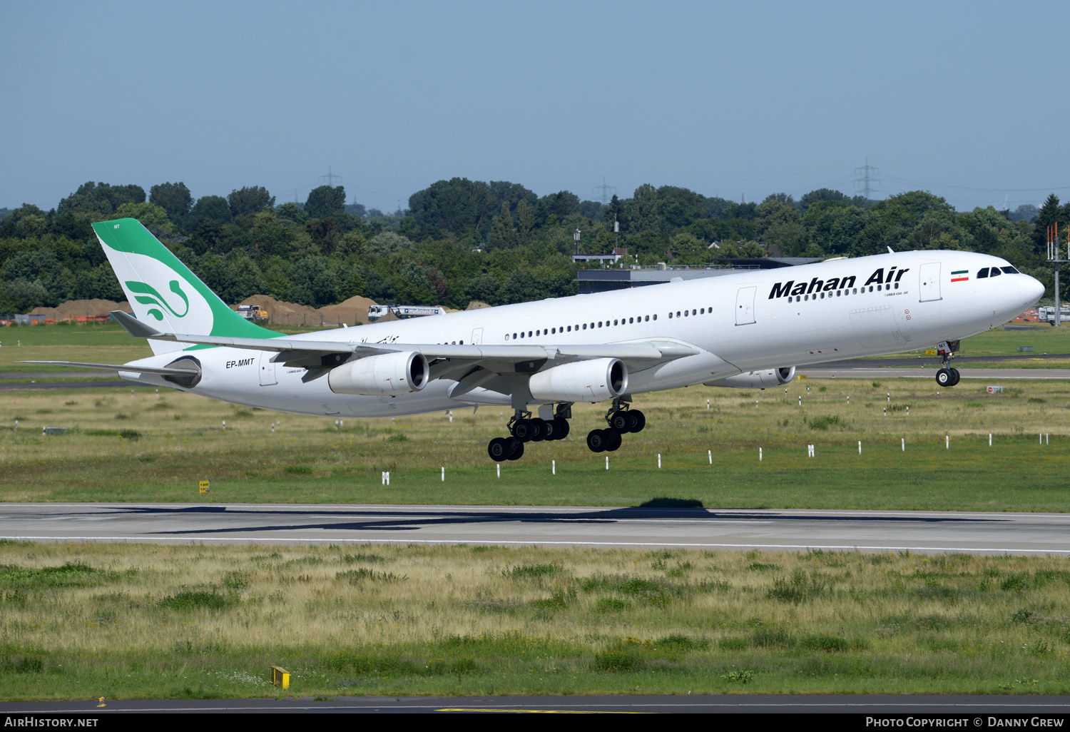 Aircraft Photo of EP-MMT | Airbus A340-313X | Mahan Air | AirHistory.net #370310