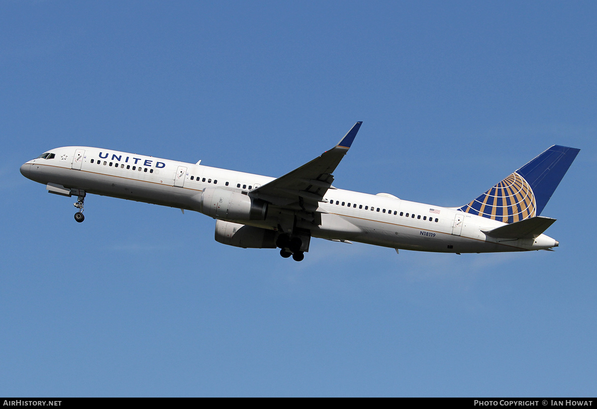 Aircraft Photo of N18119 | Boeing 757-224 | United Airlines | AirHistory.net #370317