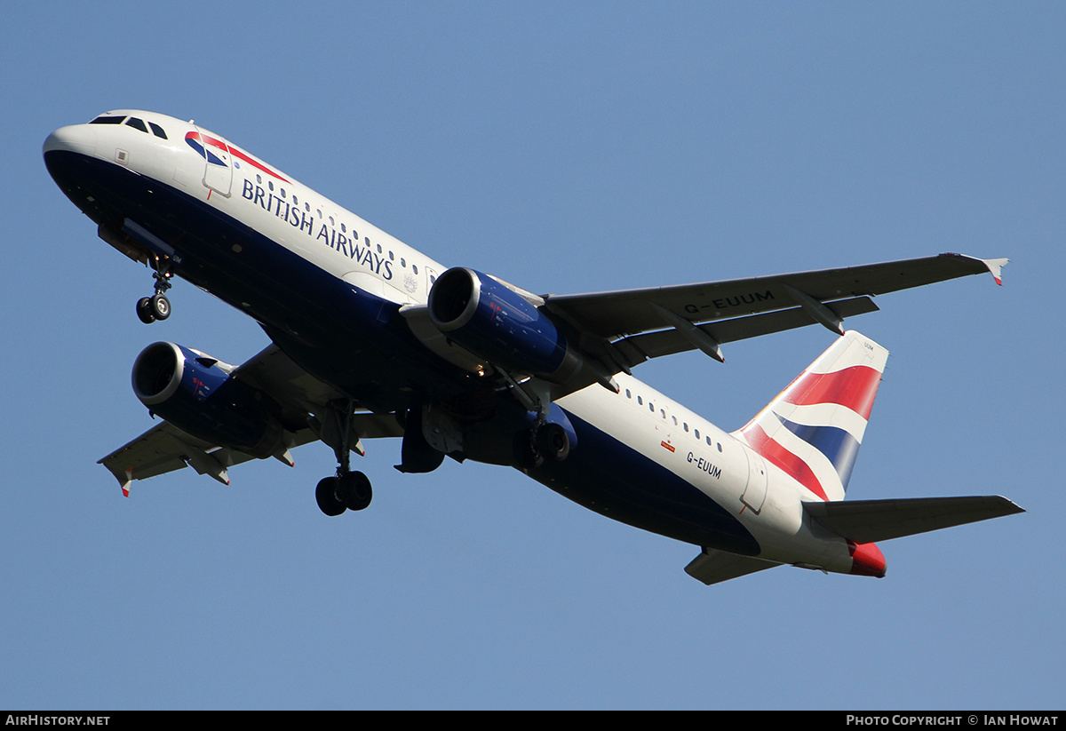 Aircraft Photo of G-EUUM | Airbus A320-232 | British Airways | AirHistory.net #370326
