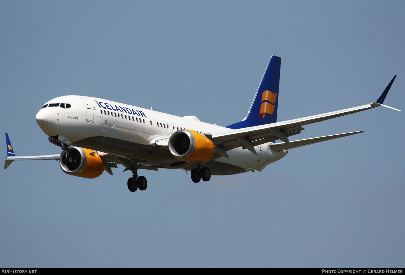 Aircraft Photo of TF-ICY | Boeing 737-8 Max 8 | Icelandair | AirHistory.net #370345