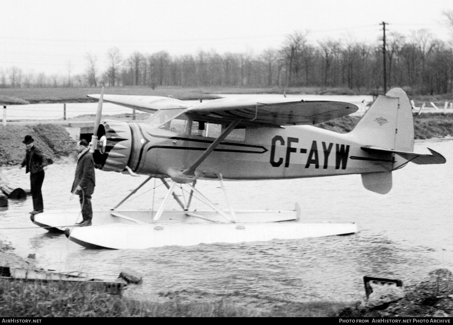 Aircraft Photo of CF-AYW | Stinson SR-7B Reliant | AirHistory.net #370356