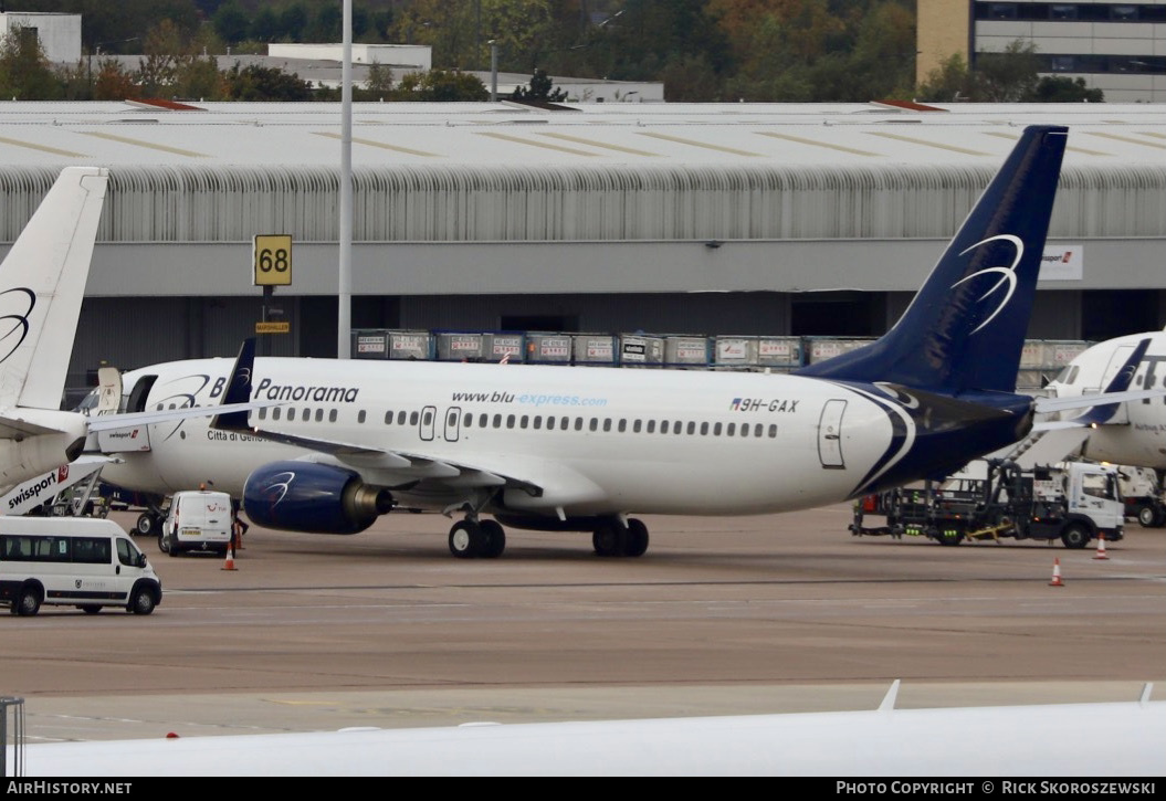 Aircraft Photo of 9H-GAX | Boeing 737-8Z0 | Blue Panorama Airlines | AirHistory.net #370361