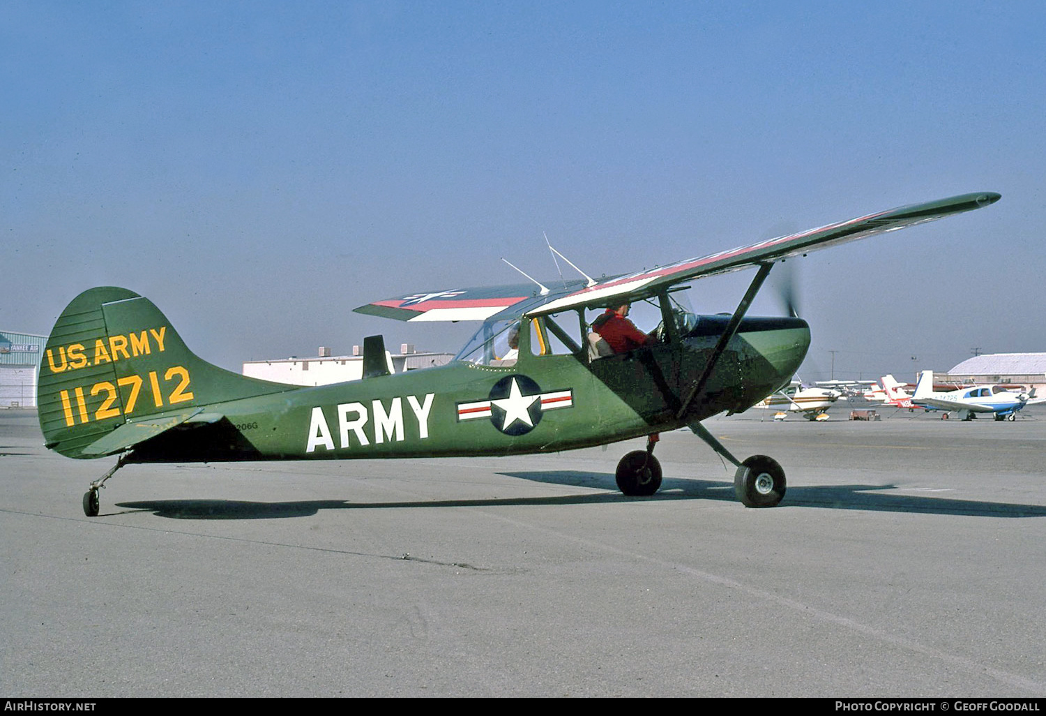 Aircraft Photo of N5206G / 112712 | Cessna O-1A Bird Dog (305A/L-19A) | USA - Army | AirHistory.net #370364