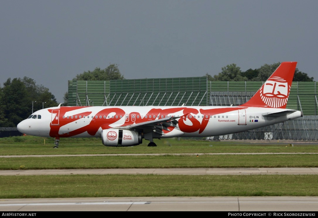 Aircraft Photo of EI-LIN | Airbus A320-232 | Ernest Airlines | AirHistory.net #370367