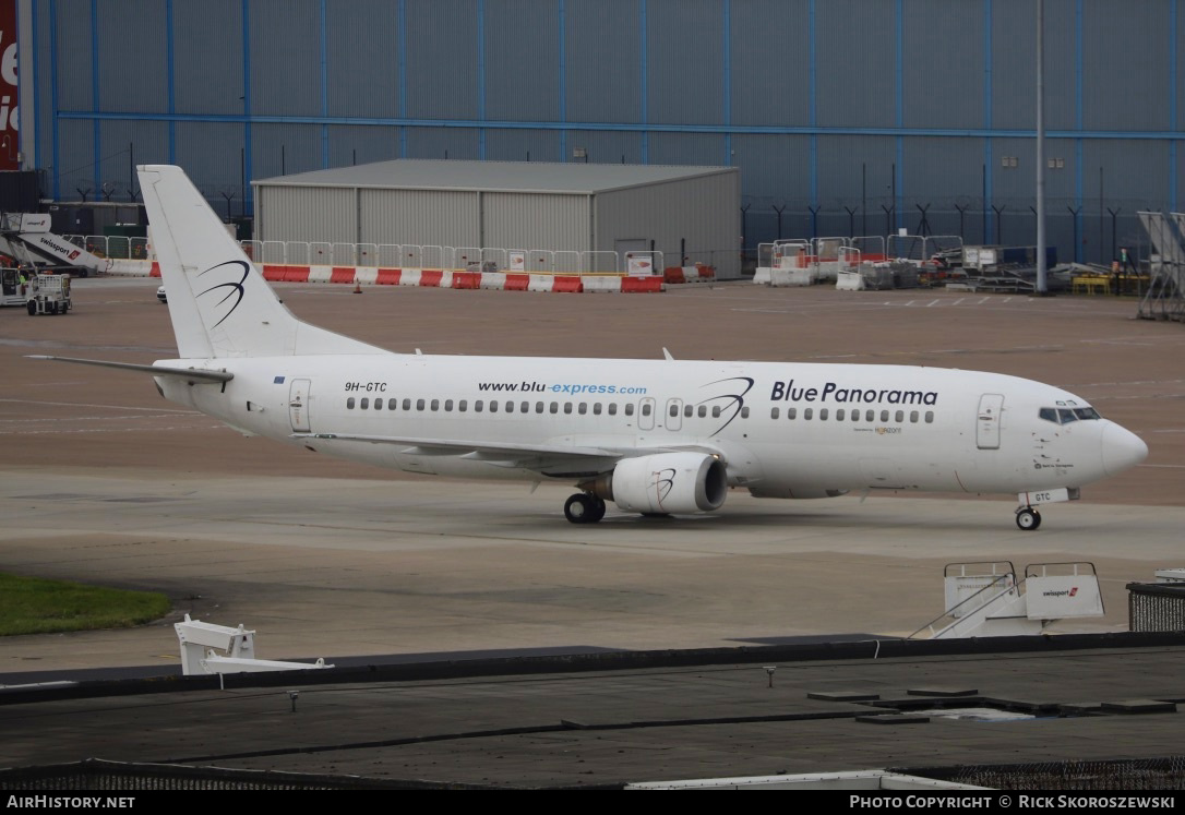 Aircraft Photo of 9H-GTC | Boeing 737-430 | Blue Panorama Airlines | AirHistory.net #370381