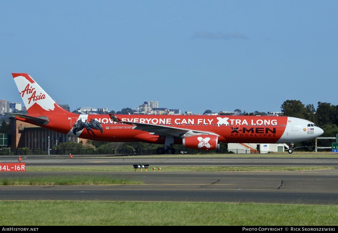 Aircraft Photo of 9M-XXU | Airbus A330-343E | AirAsia X | AirHistory.net #370383