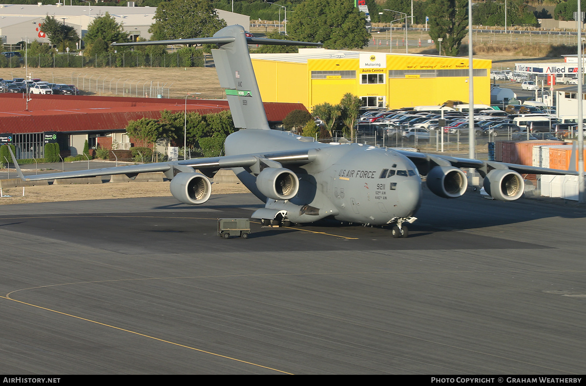 Aircraft Photo of 09-9211 / 99211 | Boeing C-17A Globemaster III | USA - Air Force | AirHistory.net #370395