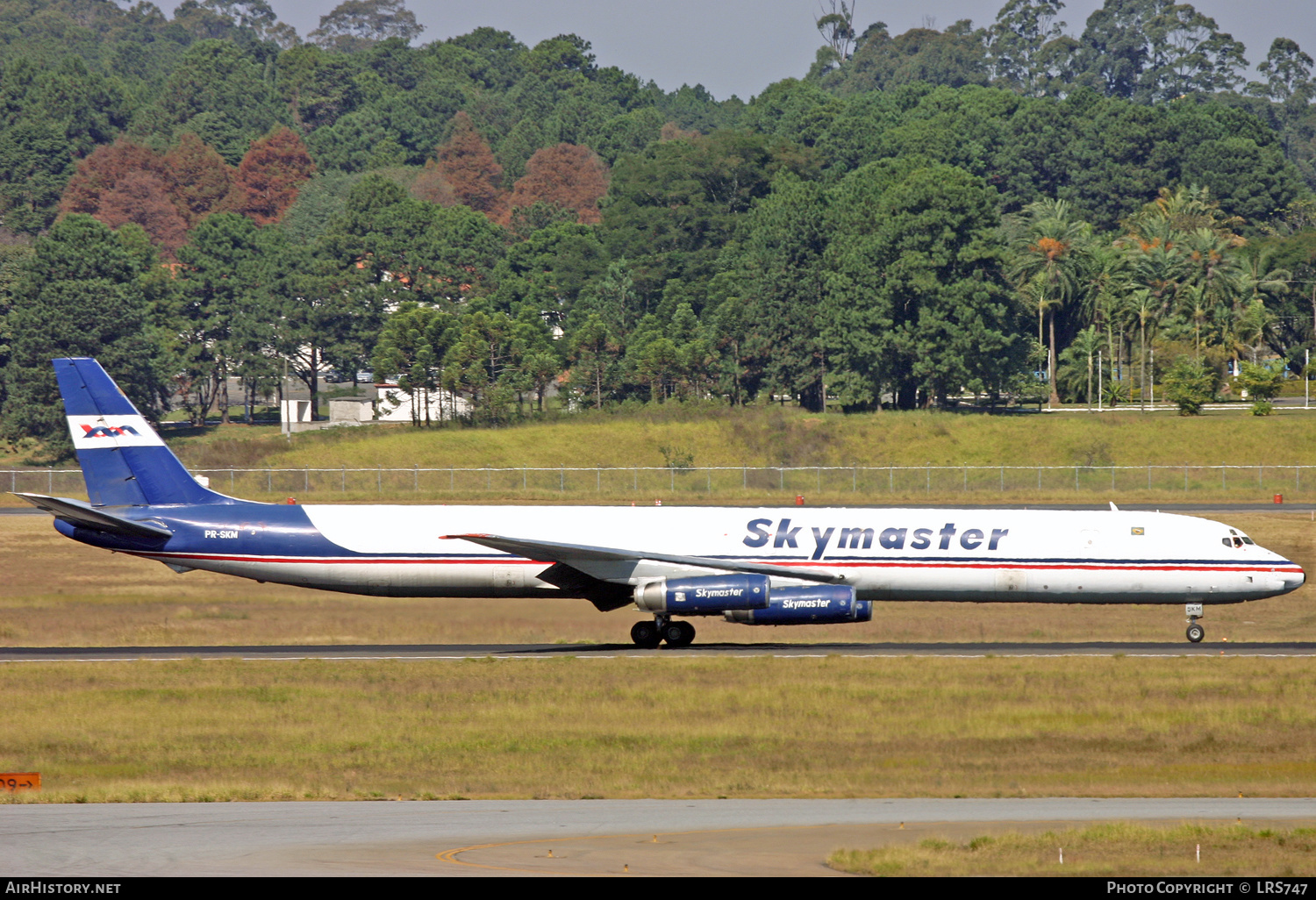 Aircraft Photo of PR-SKM | McDonnell Douglas DC-8-63CF | Skymaster Airlines | AirHistory.net #370401