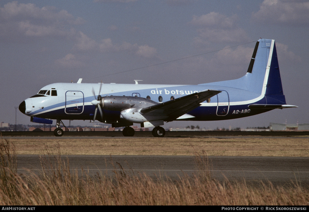 Aircraft Photo of A2-ABC | Hawker Siddeley HS-748 Srs2A/264 | Air Botswana | AirHistory.net #370404