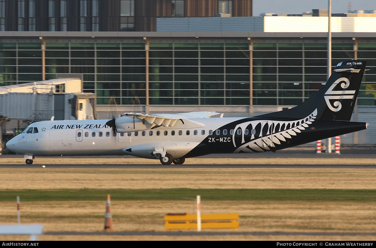 Aircraft Photo of ZK-MZC | ATR ATR-72-600 (ATR-72-212A) | Air New Zealand | AirHistory.net #370406