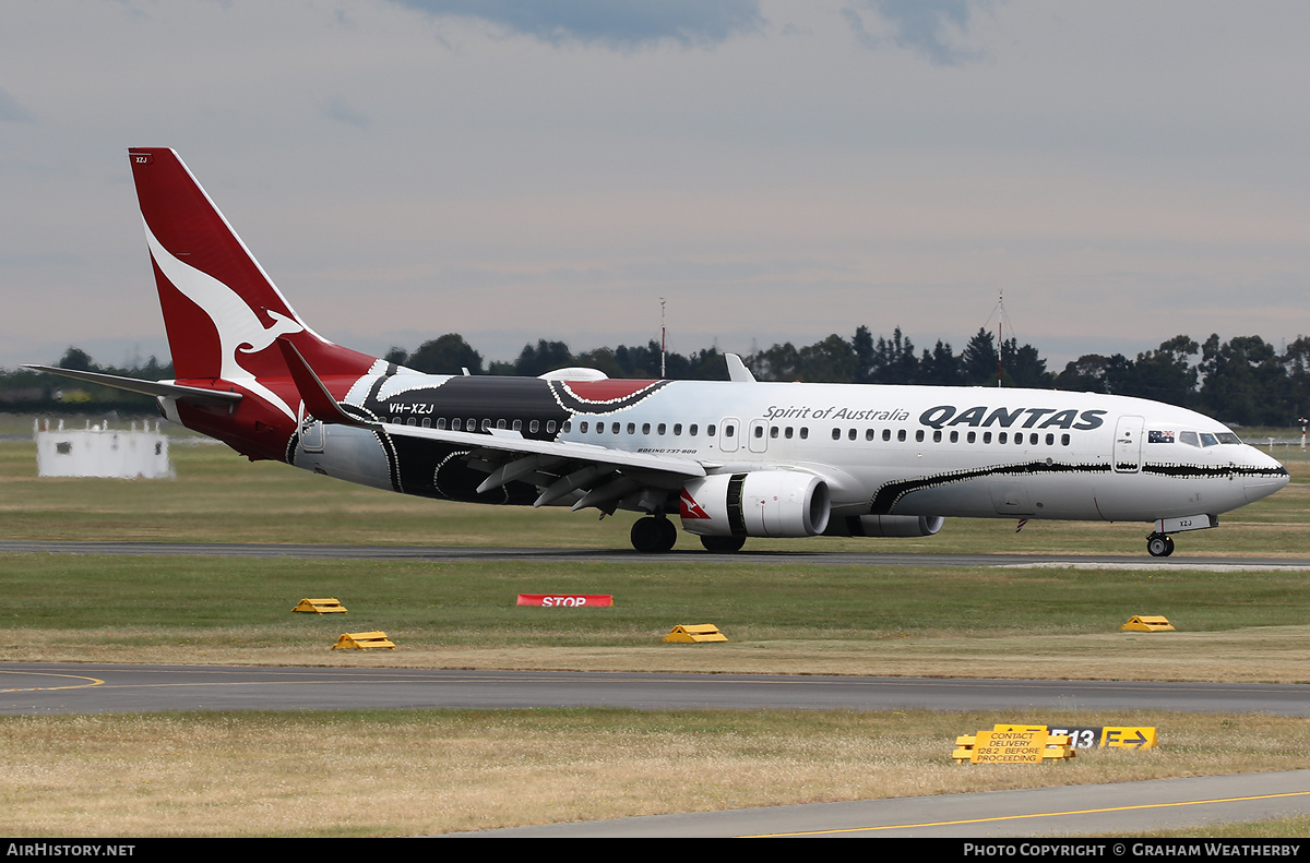 Aircraft Photo of VH-XZJ | Boeing 737-838 | Qantas | AirHistory.net #370414