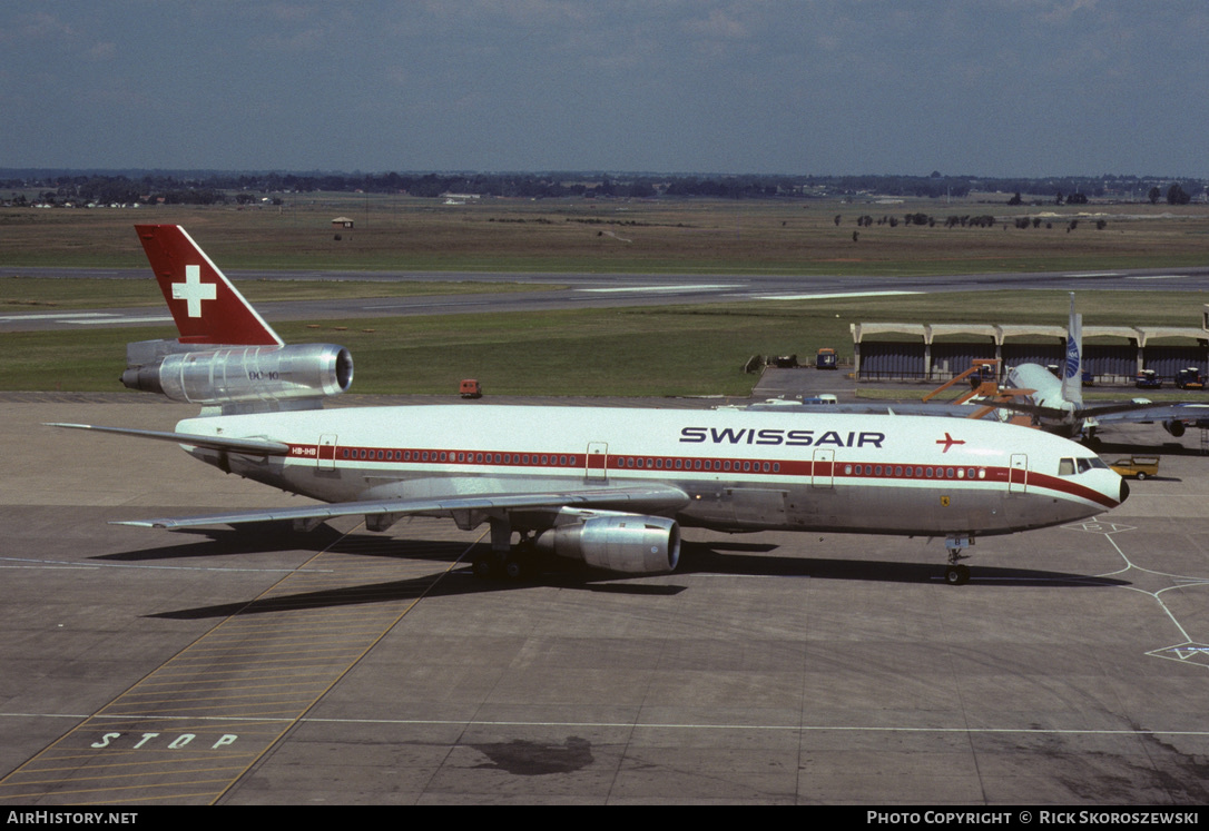 Aircraft Photo of HB-IHF | McDonnell Douglas DC-10-30 | Swissair | AirHistory.net #370416