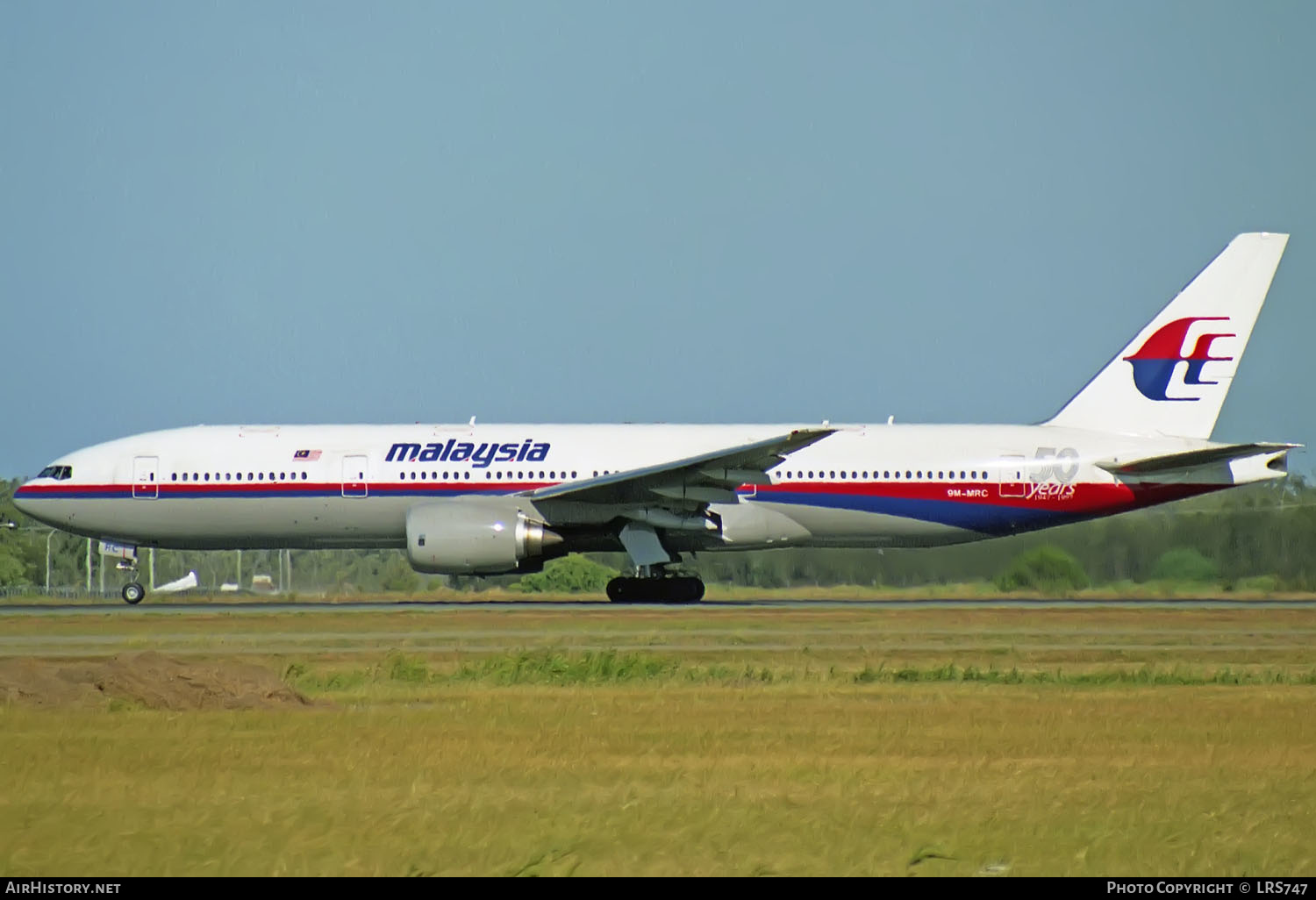 Aircraft Photo of 9M-MRC | Boeing 777-2H6/ER | Malaysia Airlines | AirHistory.net #370419