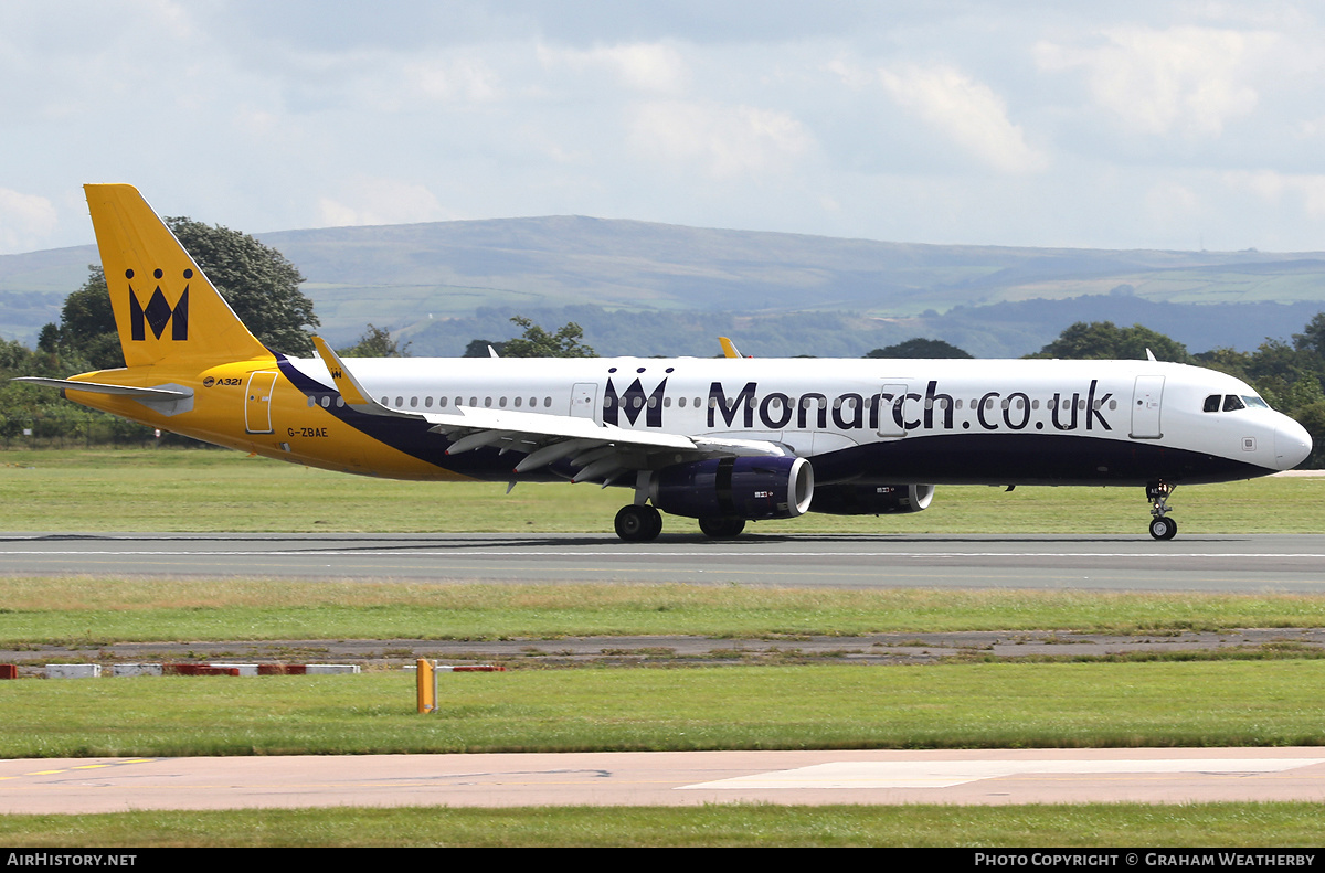 Aircraft Photo of G-ZBAE | Airbus A321-231 | Monarch Airlines | AirHistory.net #370432