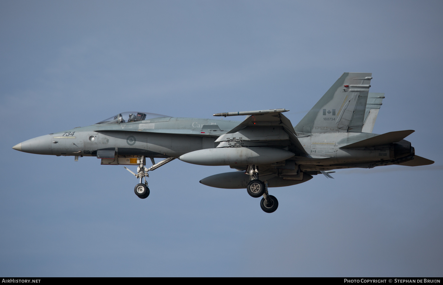 Aircraft Photo of 188734 | McDonnell Douglas CF-188A Hornet | Canada - Air Force | AirHistory.net #370435