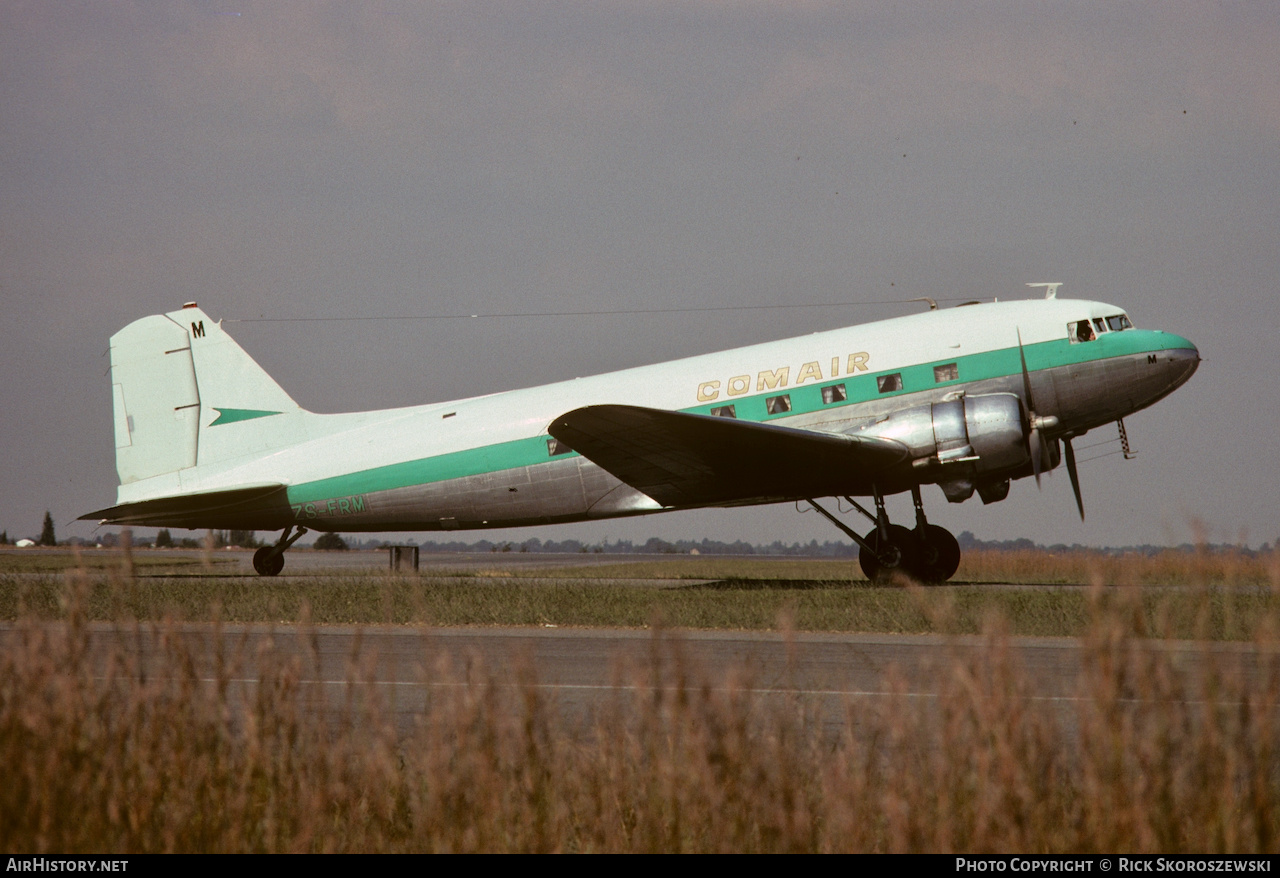 Aircraft Photo of ZS-FRM | Douglas DC-3D | Comair | AirHistory.net #370457