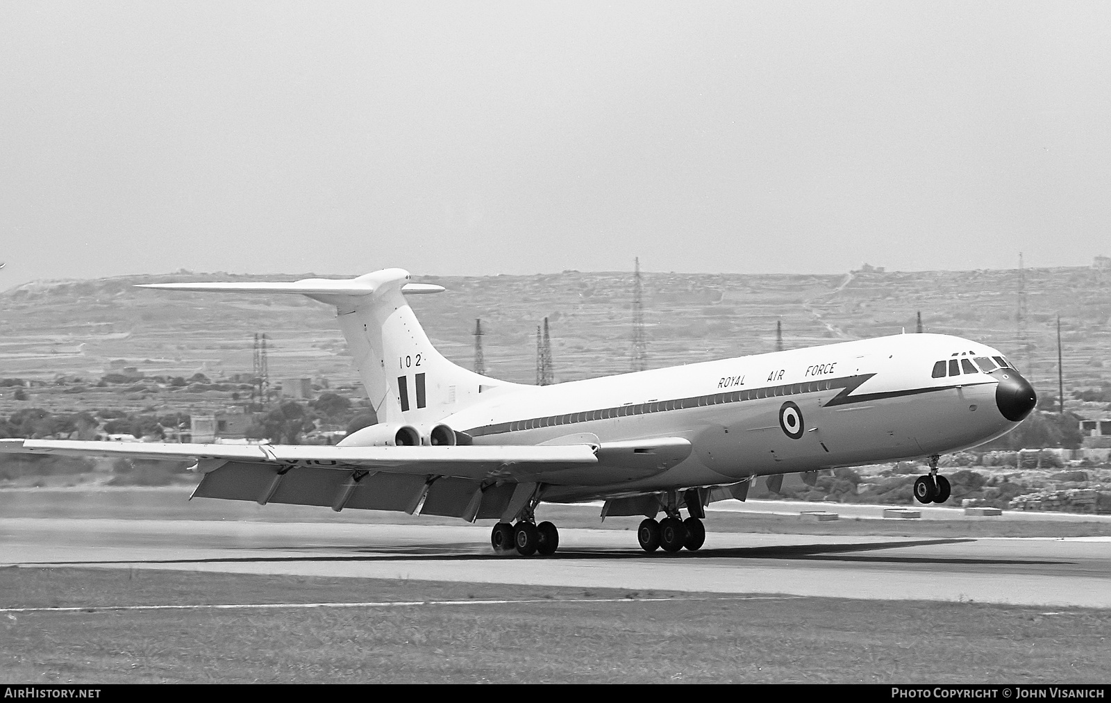Aircraft Photo of XV102 | Vickers VC10 C.1 | UK - Air Force | AirHistory.net #370460