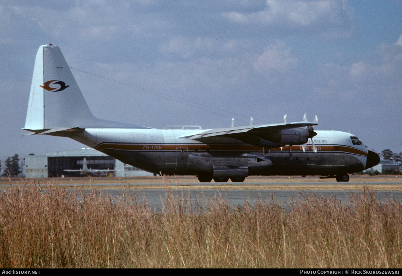 Aircraft Photo of ZS-GSK | Lockheed L-100-20 Hercules (382E) | Safair | AirHistory.net #370471