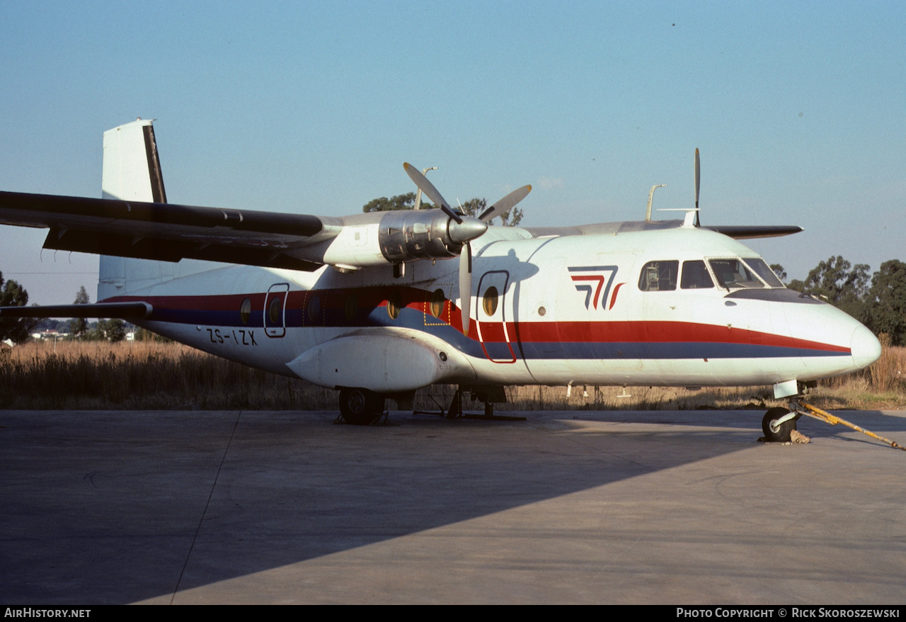 Aircraft Photo of ZS-IZX | Nord 262B-11 | United Air Service - UAS | AirHistory.net #370472