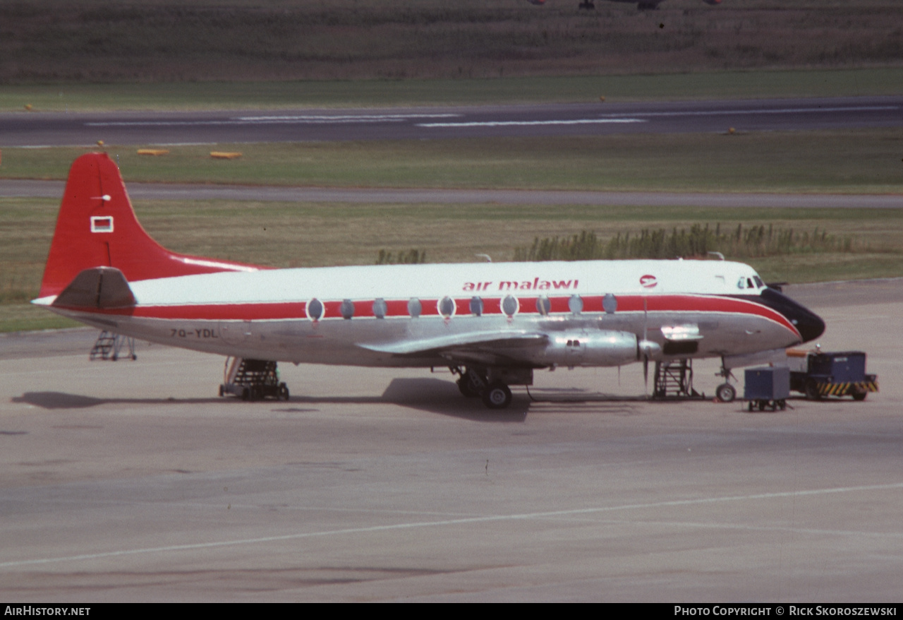 Aircraft Photo of 7Q-YDL | Vickers 754D Viscount | Air Malawi | AirHistory.net #370476