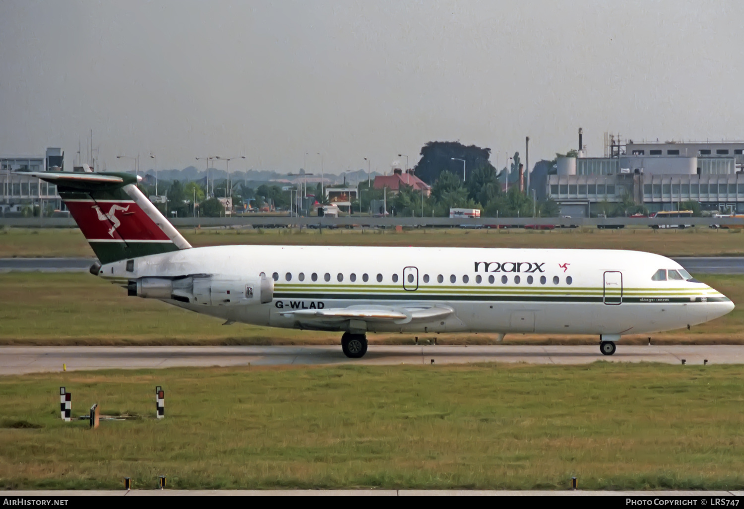 Aircraft Photo of G-WLAD | BAC 111-304AX One-Eleven | Manx Airlines | AirHistory.net #370494