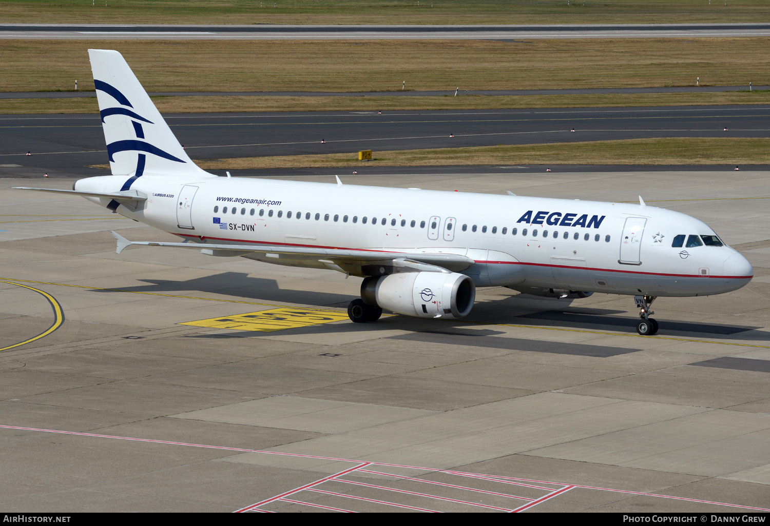 Aircraft Photo of SX-DVN | Airbus A320-232 | Aegean Airlines | AirHistory.net #370504