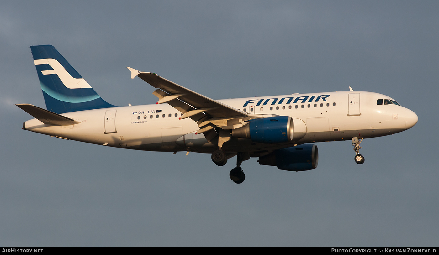 Aircraft Photo of OH-LVI | Airbus A319-112 | Finnair | AirHistory.net #370516