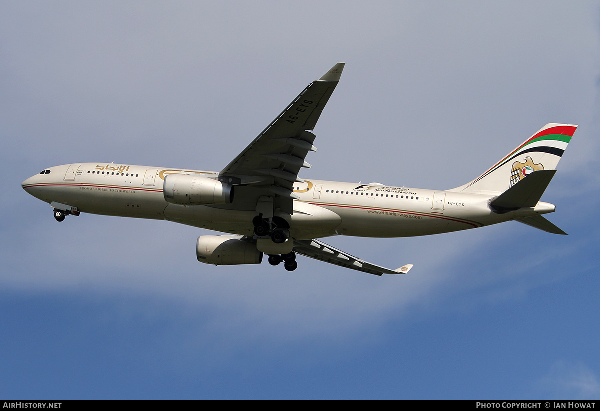 Aircraft Photo of A6-EYS | Airbus A330-243 | Etihad Airways | AirHistory.net #370517