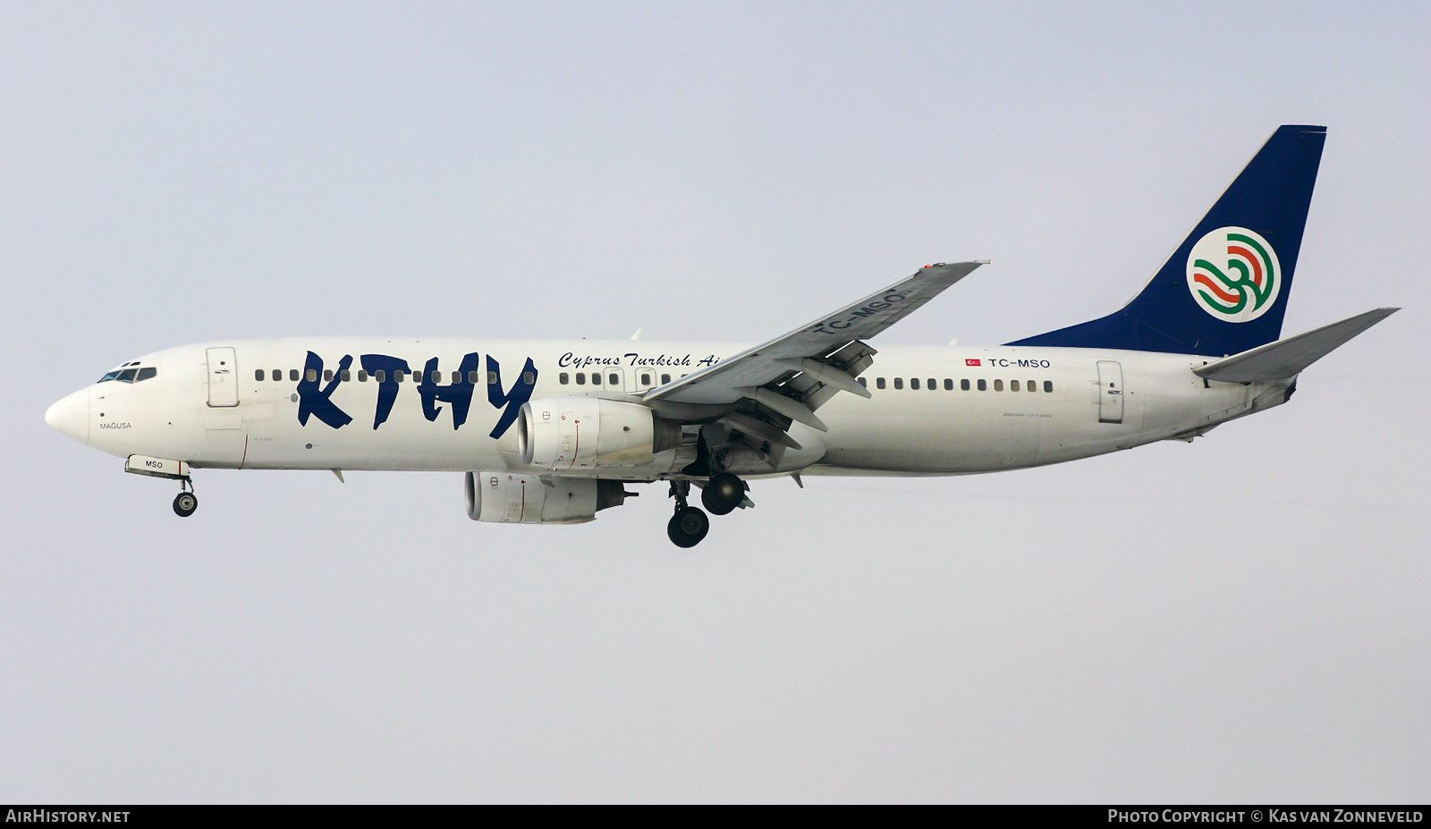 Aircraft Photo of TC-MSO | Boeing 737-8S3 | KTHY Kibris Türk Hava Yollari - Cyprus Turkish Airlines | AirHistory.net #370527