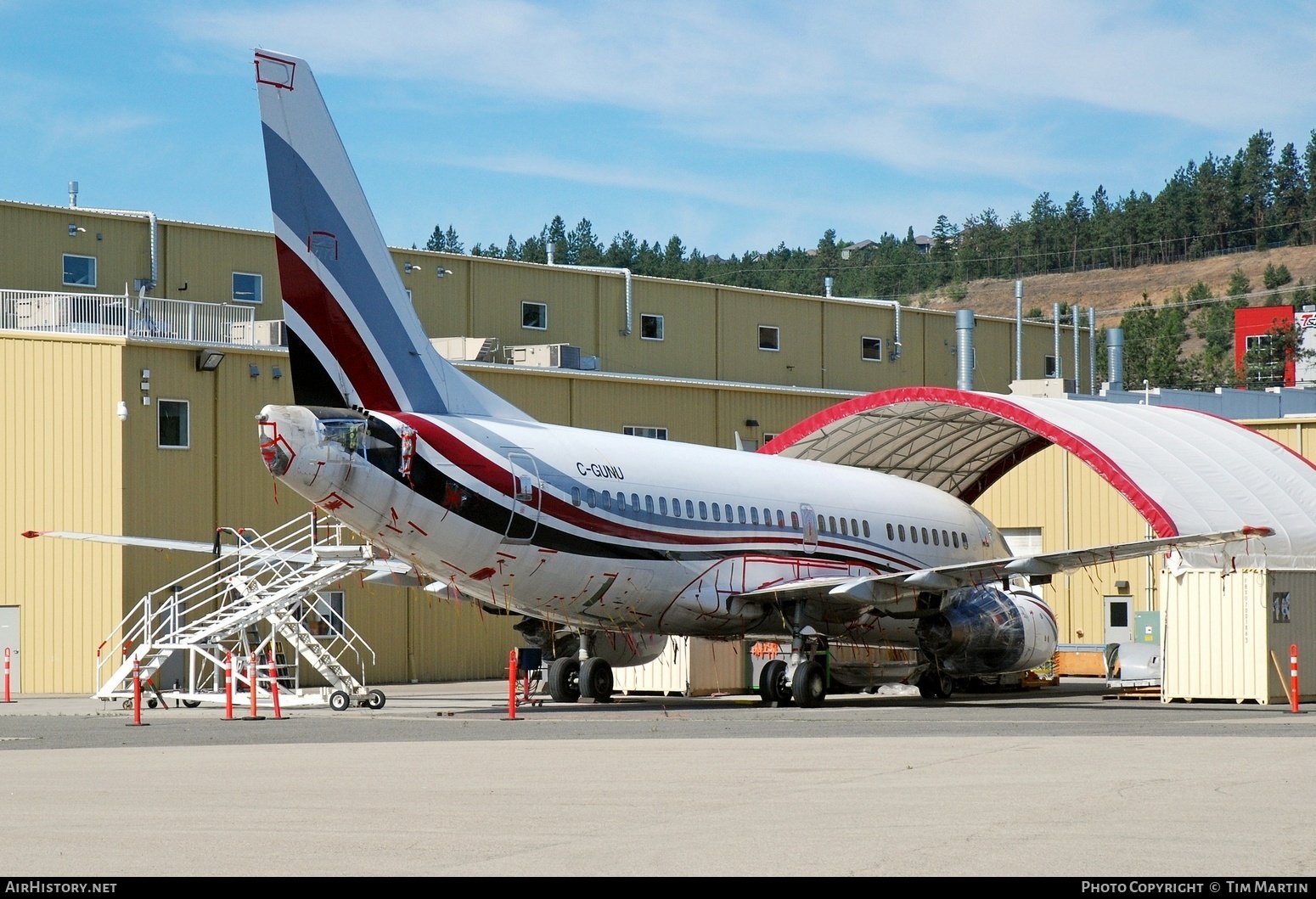 Aircraft Photo of C-GUNU | Boeing 737-5Q8 | AirHistory.net #370549