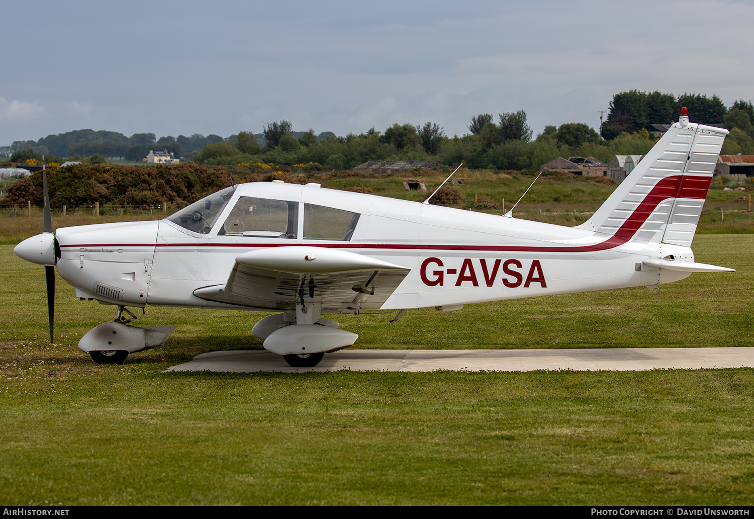Aircraft Photo of G-AVSA | Piper PA-28-180 Cherokee Archer | AirHistory.net #370560